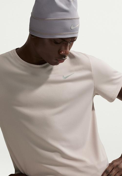 Nike - Dri-FIT UV Short-Sleeve Running Top - Grey