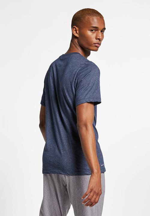 Nike - Dri-FIT Men's Fitness T-Shirt - Blue