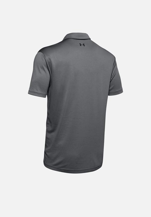 Under Armour - UA Tech Polo - Graphite / Black / Black
