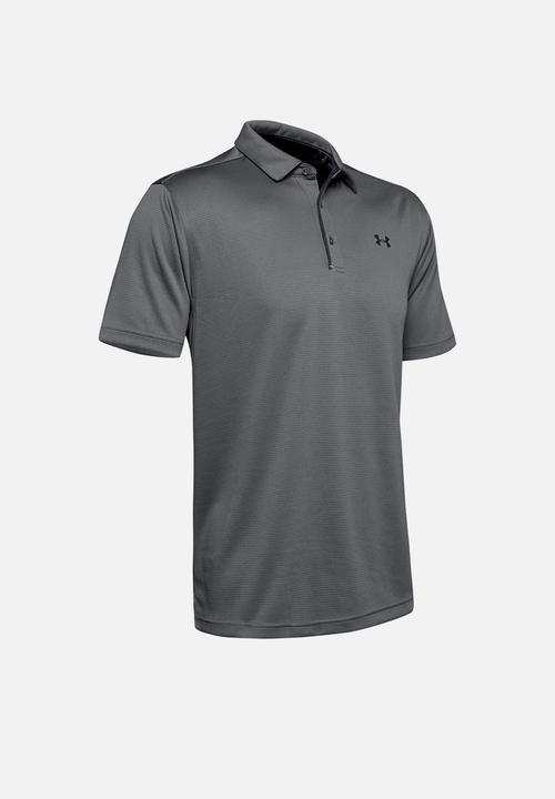 Under Armour - UA Tech Polo - Graphite / Black / Black