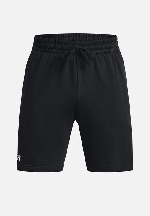 Under Armour - UA Rival Fleece Shorts - Black /  / White