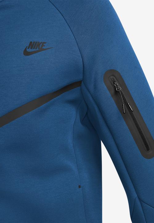 Nike - Tech - Fleece Windrunner Full-Zip Hoody Jacket - Blue