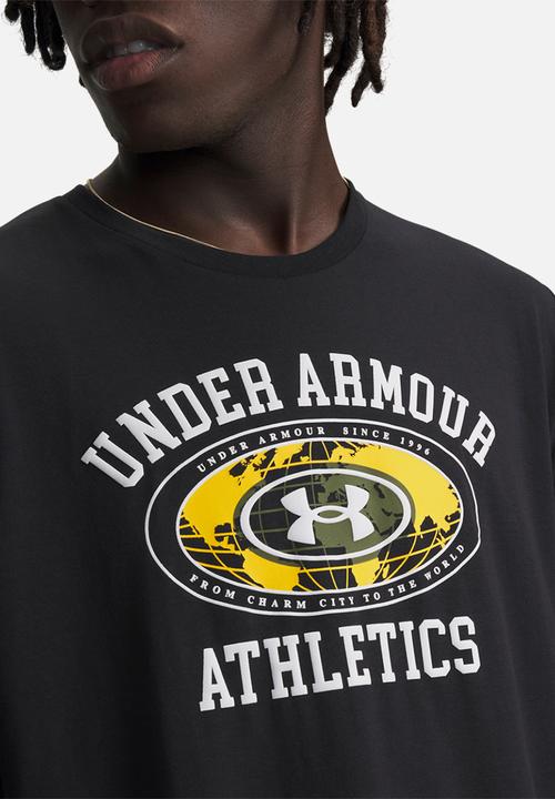 Under Armour - UA M 60/40S ARMOR GLOBE SS - Black /  / White