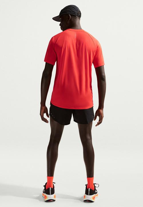 Nike - Stride  Dri-FIT ADV Short-Sleeve Running Top - Orange