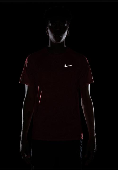 Nike - Stride  Dri-FIT ADV Short-Sleeve Running Top - Orange