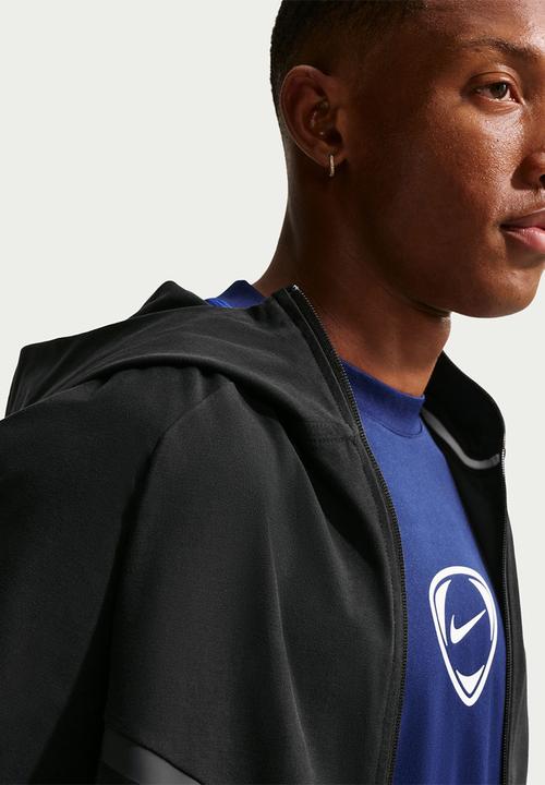 Nike - NSW Tech Shori Knit Full-Zip Windrunner Jacket - Black