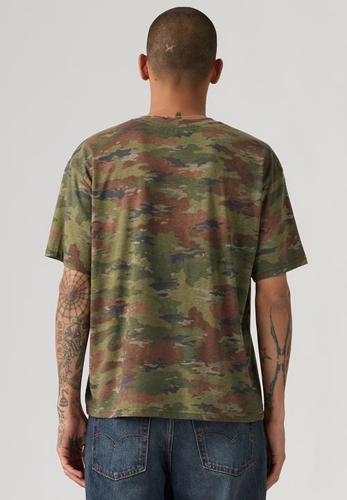 Levi’s® - CLASSIC BOXY SS TEE - Ombre Camo MULTI CAMO