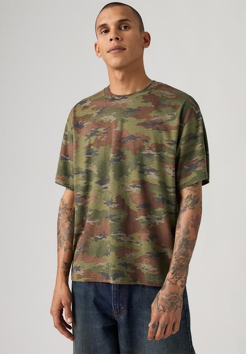 Levi’s® - CLASSIC BOXY SS TEE - Ombre Camo MULTI CAMO