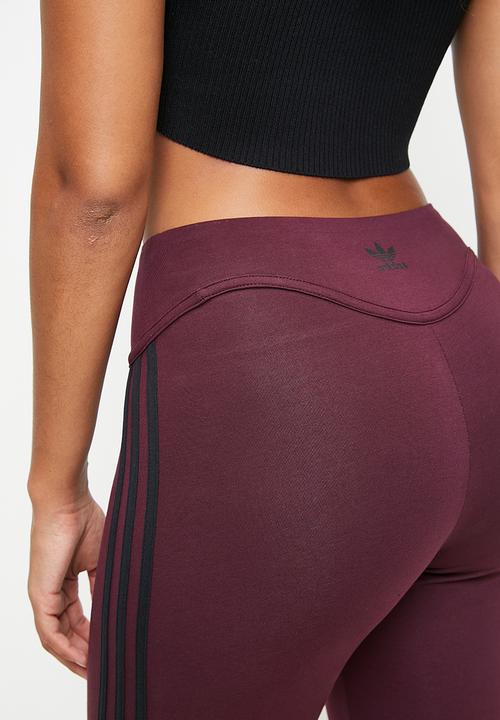 adidas Originals - 3S Co Legging W - Maroon