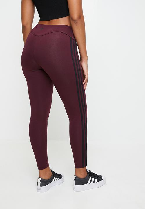 adidas Originals - 3S Co Legging W - Maroon