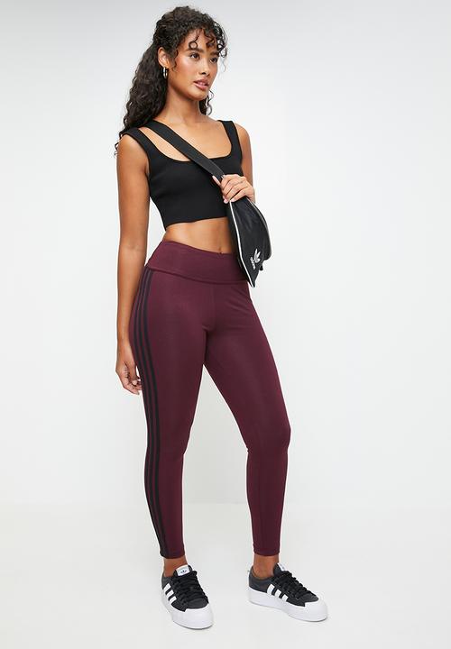 adidas Originals - 3S Co Legging W - Maroon