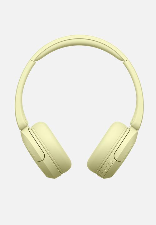 Sony - Sony WH-CH520 Bluetooth On-Ear Headphones - Yellow