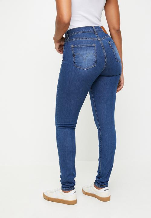 Levi’s® - Curvy Hirise Superskinny - Loud Cool Mid