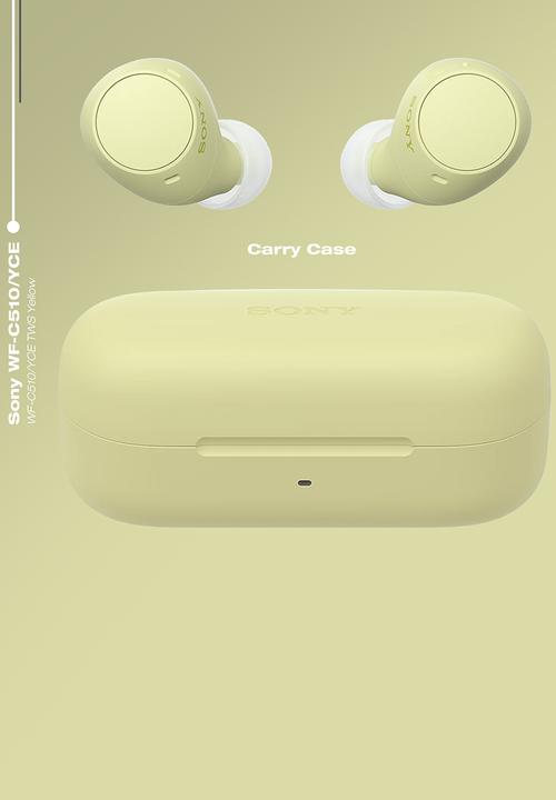 Sony - Sony WF-C510 TWS Earphone - Yellow