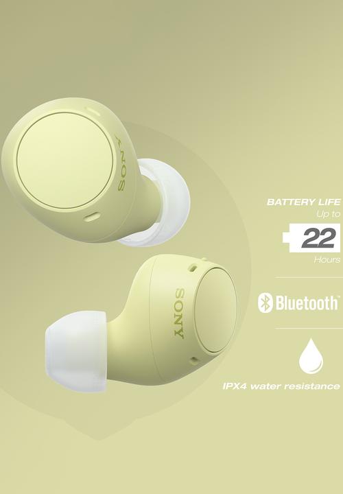 Sony - Sony WF-C510 TWS Earphone - Yellow