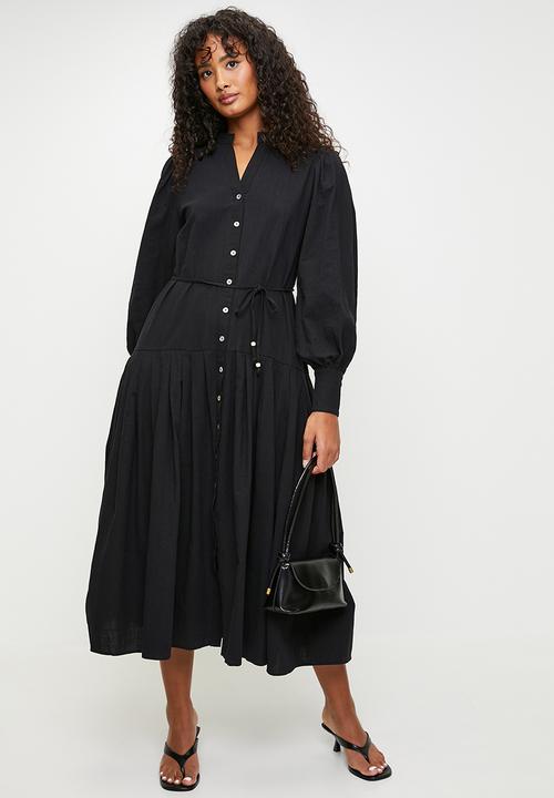black and white drop waist dress Vintage 60’s Utility Takeover Color:As the picture Ikea White Dresser with