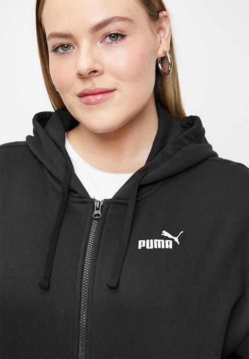 PUMA - Plus Ess Small No. 1 Logo Comfort Full-Zip Ho - Puma Black