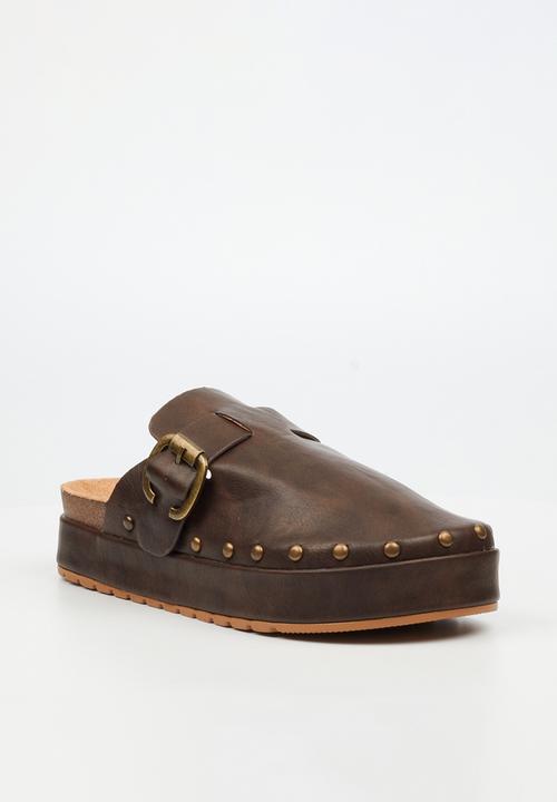 Butterfly Feet - Aruna 2 mule - chocolate
