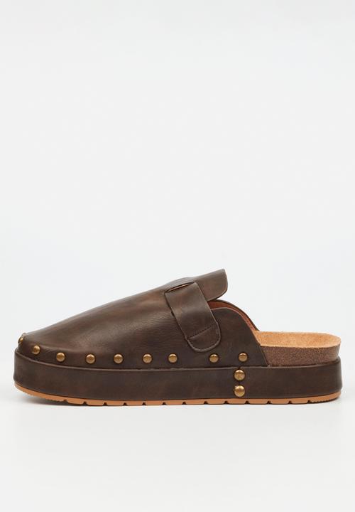 Butterfly Feet - Aruna 2 mule - chocolate