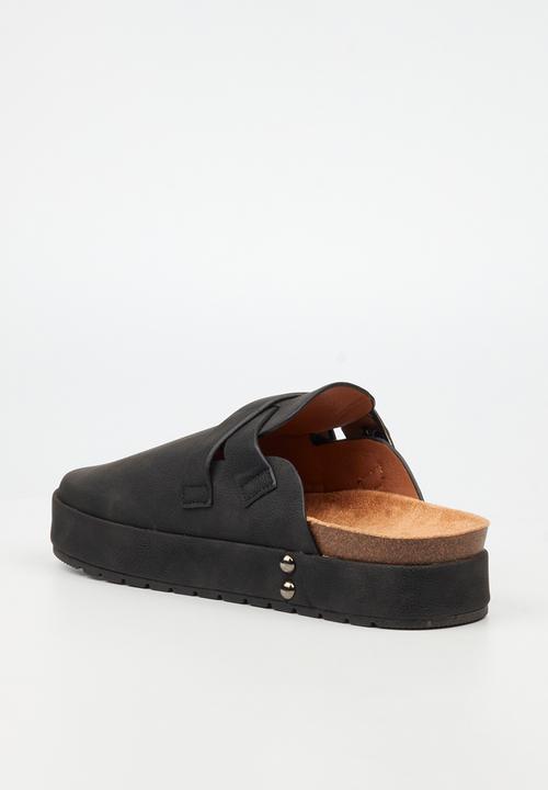 Butterfly Feet - Aruna 3 mule - black