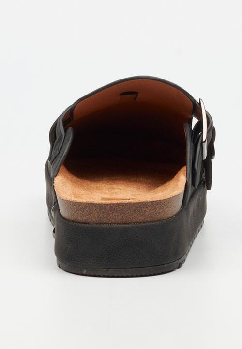 Butterfly Feet - Aruna 3 mule - black