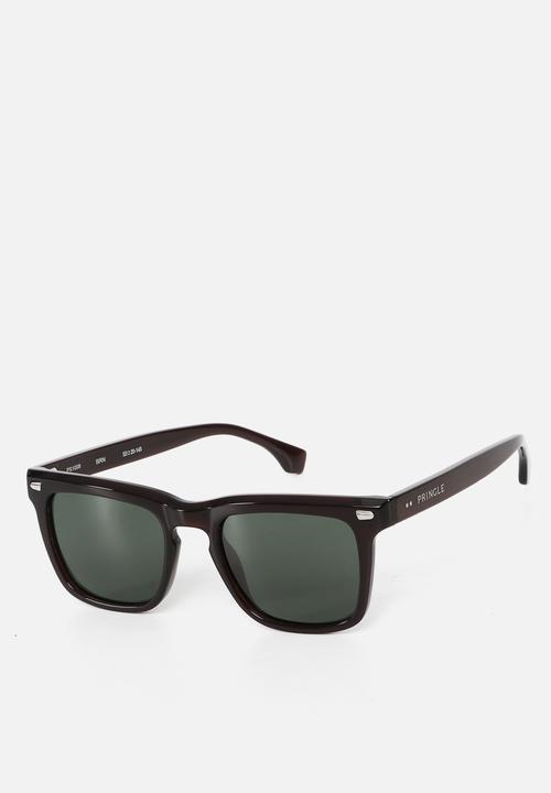 Pringle of Scotland - Pringle Polarized Sunglasses 52mm - Shiny Dark Brown