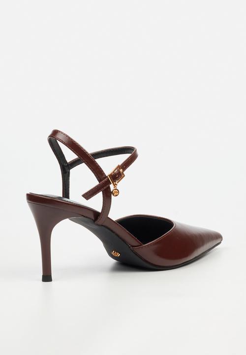 Miss Black - Gallery 1 heel - chocolate