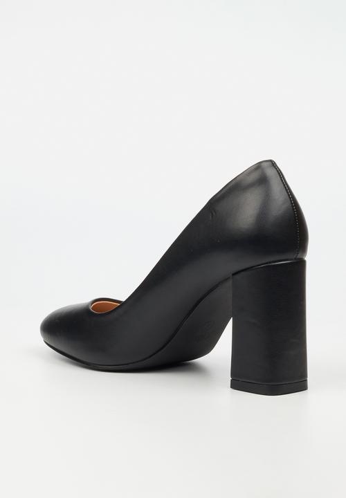 Miss Black - Nell 1 pump block heel  - black