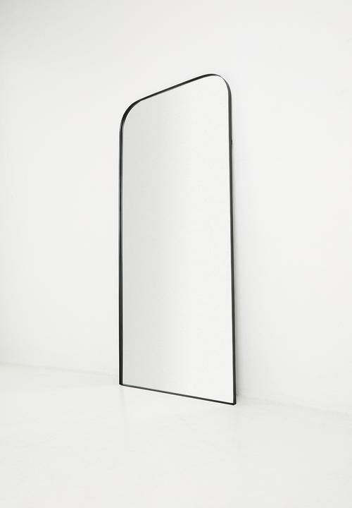 Sixth Floor - Lux Full Length Mirror - Black