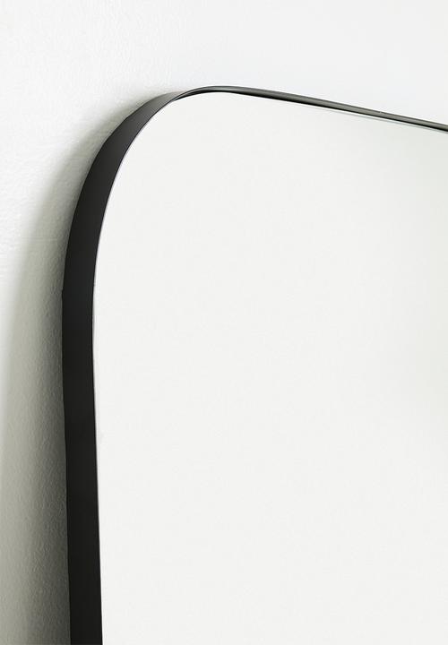 Sixth Floor - Lux Full Length Mirror - Black