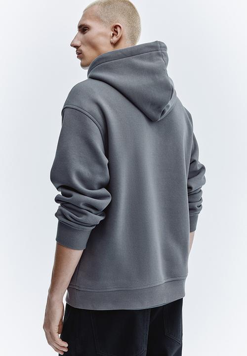 H&M - Loose fit hoodie - dark grey