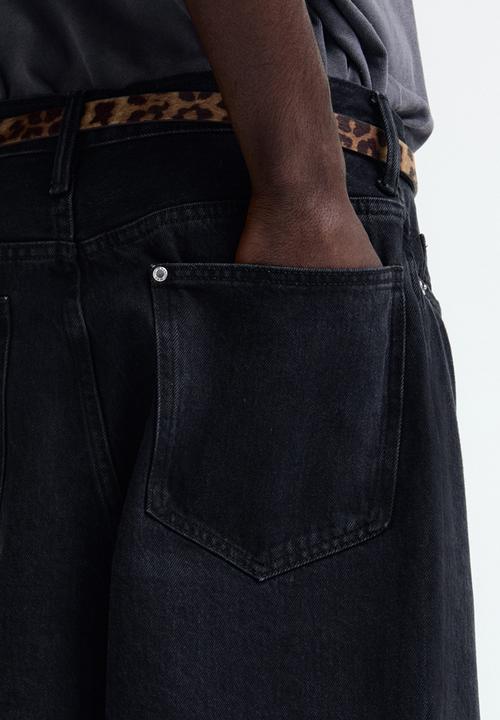 H&M - Baggy jeans - black
