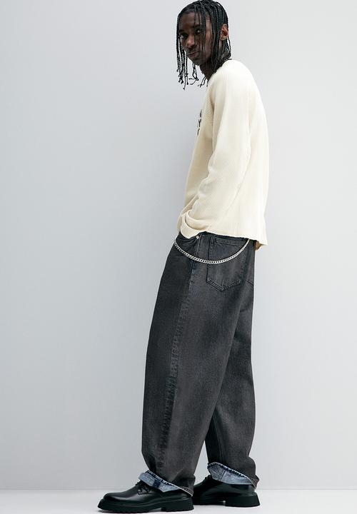 H&M - Baggy jeans - dark denim blue
