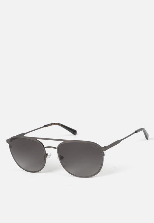 POLO - Curtis Polarized Sunglasses 56mm - Matte Gunmetal