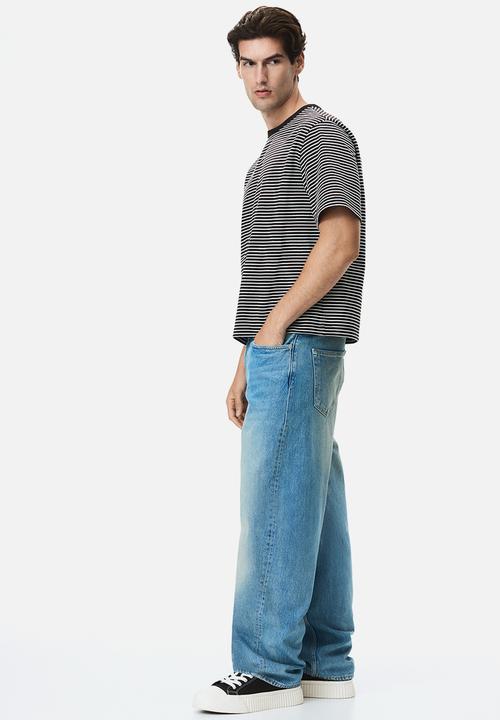 H&M - Barrel loose jeans - denim blue