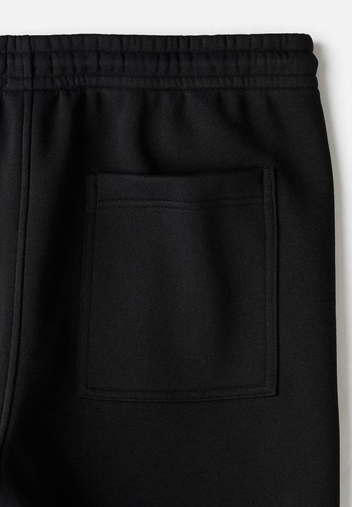H&M - Regular fit sweatpants - black