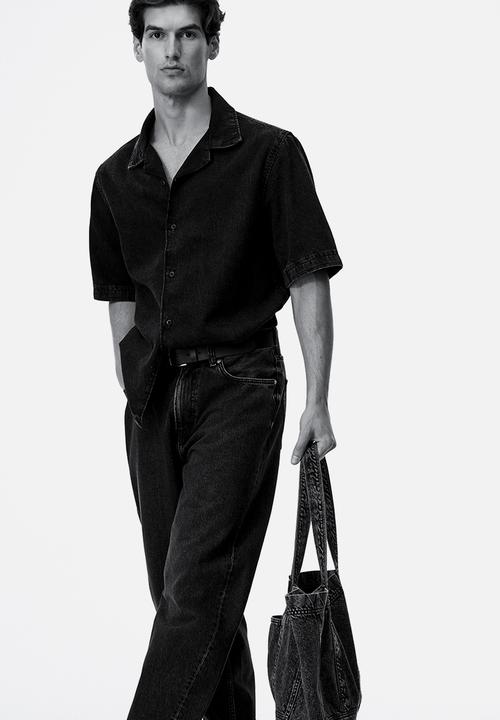 H&M - Barrel loose jeans - denim black