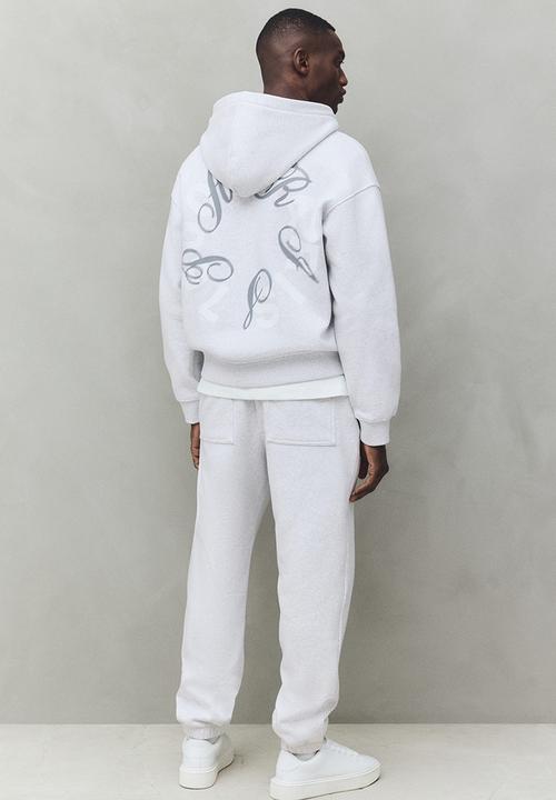 H&M - Regular fit sweatpants - grey marl 