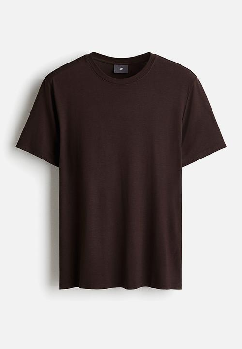 H&M - Jersey pyjama t-shirt and shorts - brown