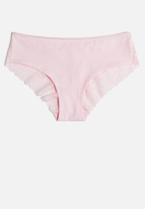 H&M - 5-Pack hipster briefs - pink/white/black