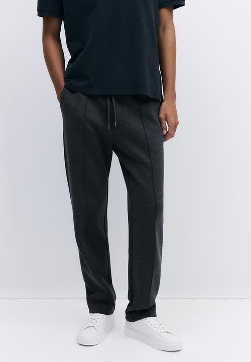 H&M - Regular fit tailored joggers - dark grey