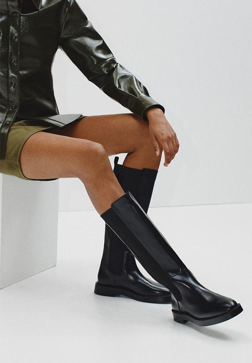 H&M - Knee-high boots - black