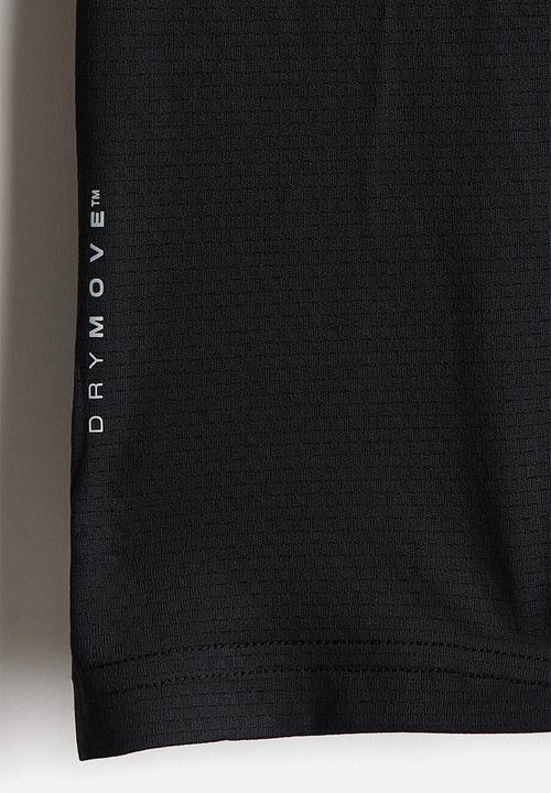 H&M - Muscle fit sports top with drymove™ - black