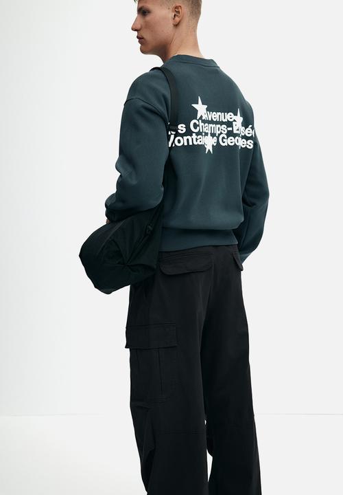 H&M - Loose fit cargo trousers - dark grey
