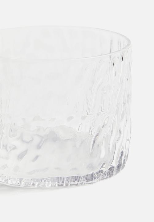 H&M - Glass tumbler - clear glass