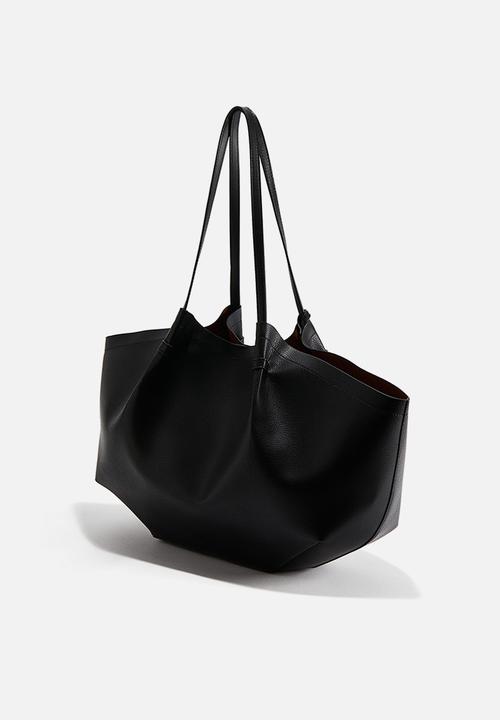 H&M - Shopper with pouch - black