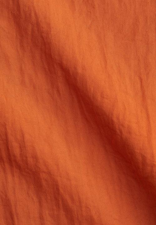 H&M - Square-neck twill dress - orange