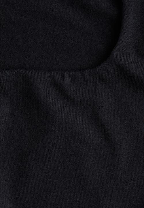 H&M - Soft jersey top - black