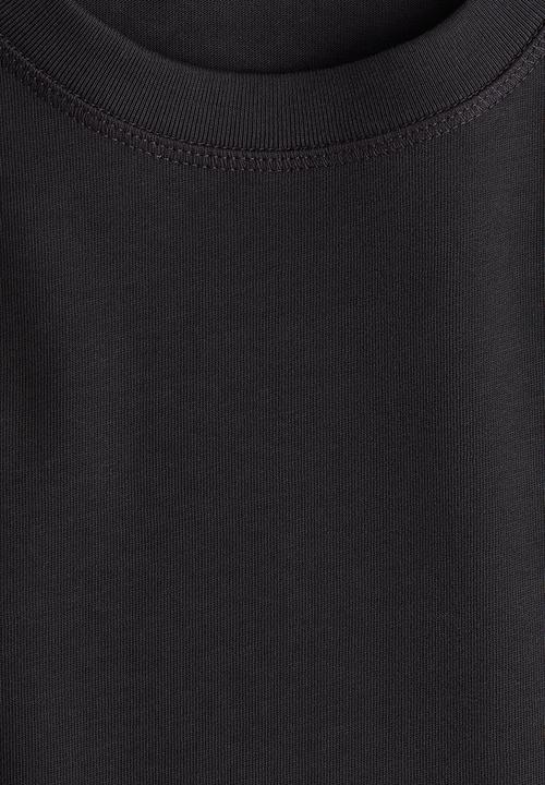 H&M - Oversized cotton t-shirt - black