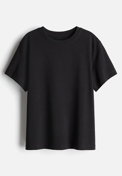 H&M - Oversized cotton t-shirt - black